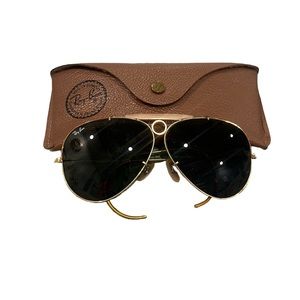 Classic metals shooter Ray Bans by Bausch & Lomb